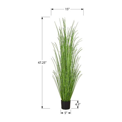 Artificial Plant - 47"H / Indoor Grass 5" Pot