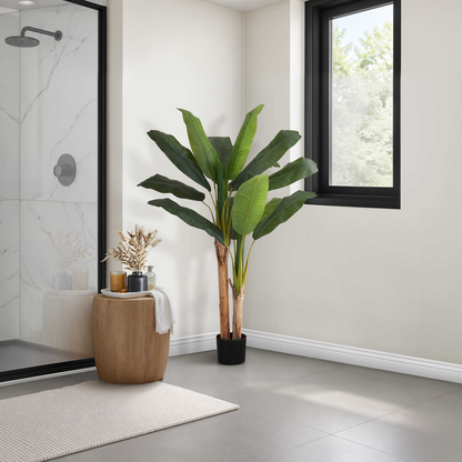 Artificial Plant - 55"H / Indoor Banana Tree 6" Pot
