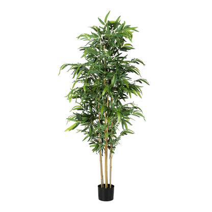 Artificial Plant - 83"H / Indoor Bamboo Pot 8"