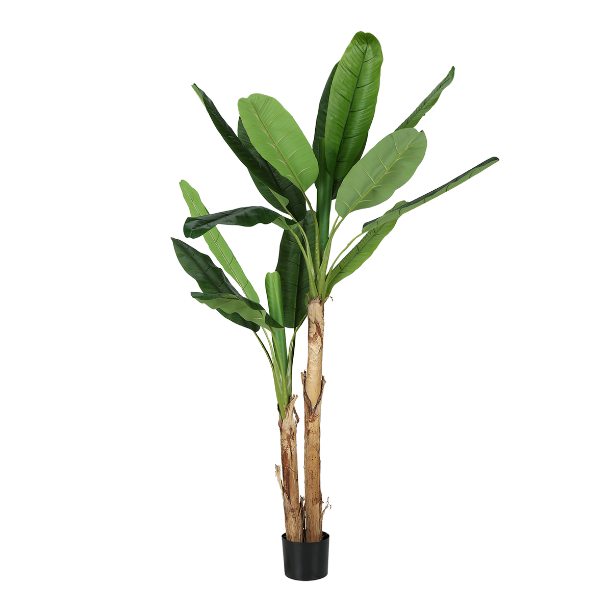 Artificial Plant - 83"H / Indoor Banana Tree in an 8" Pot