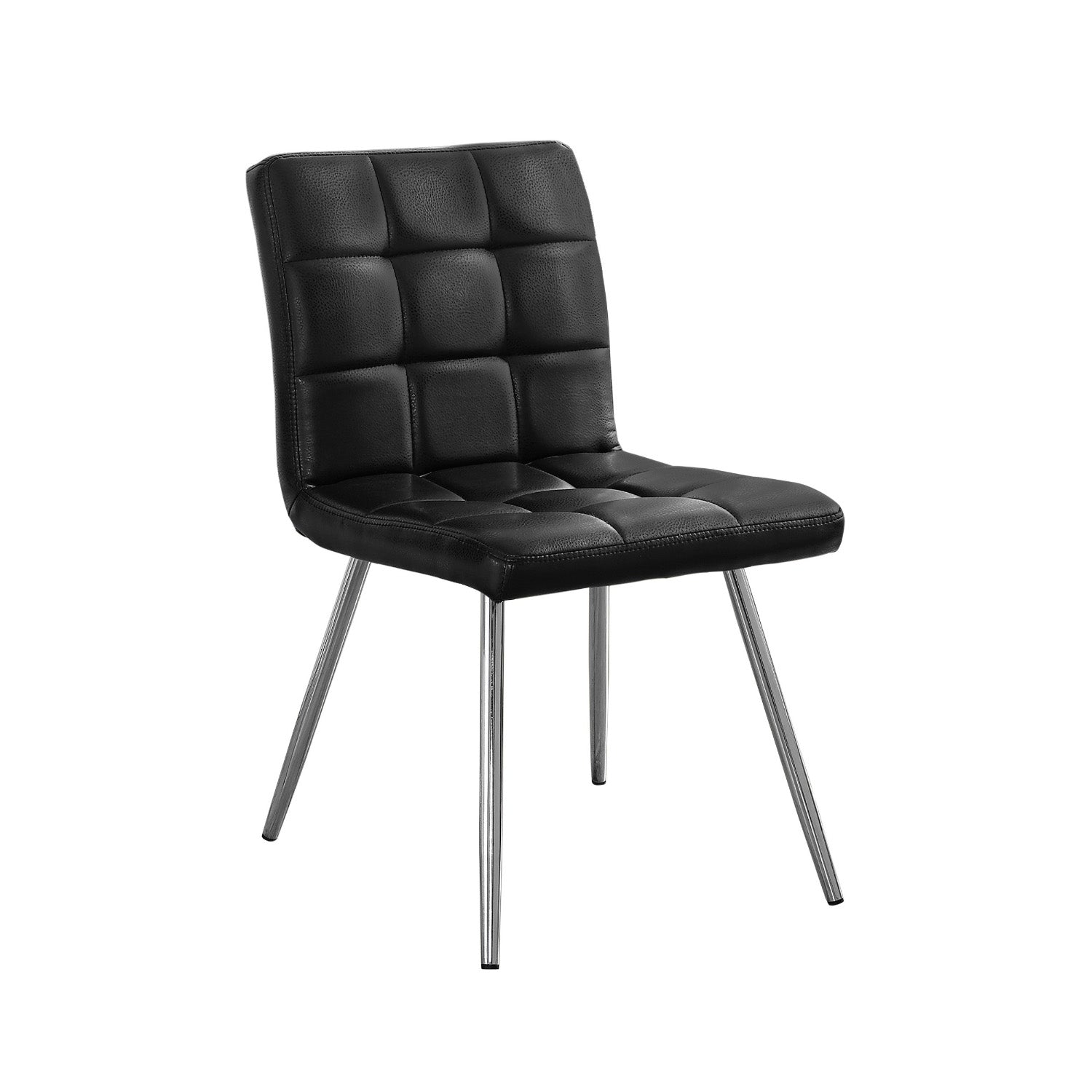 Rhea - Dining Chair - Black PU Leather