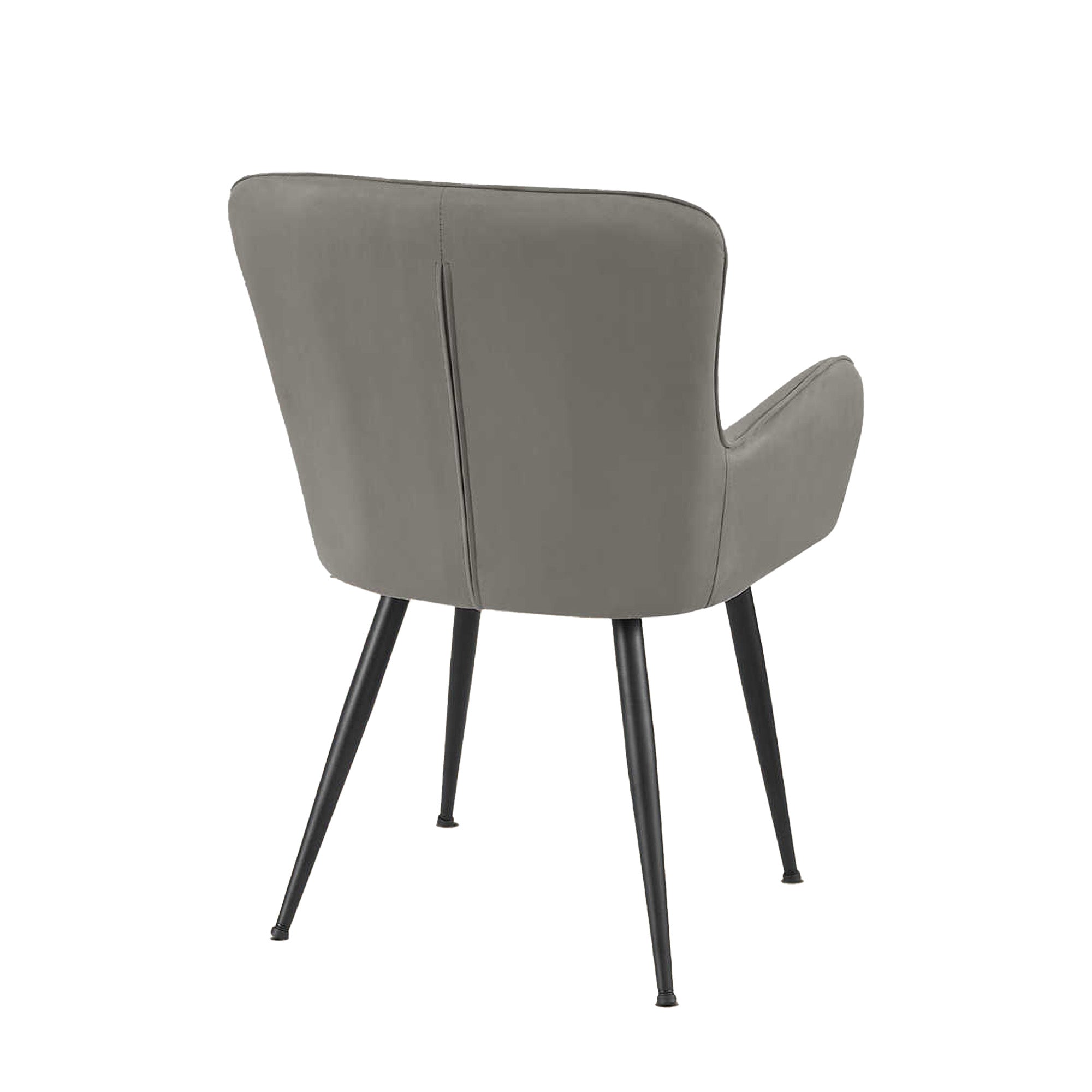 Iso - Chaise de Salle à Manger - Suède Gris