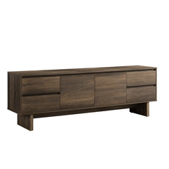 TV Stand - Vance - Brown Faux Wood - 72 in