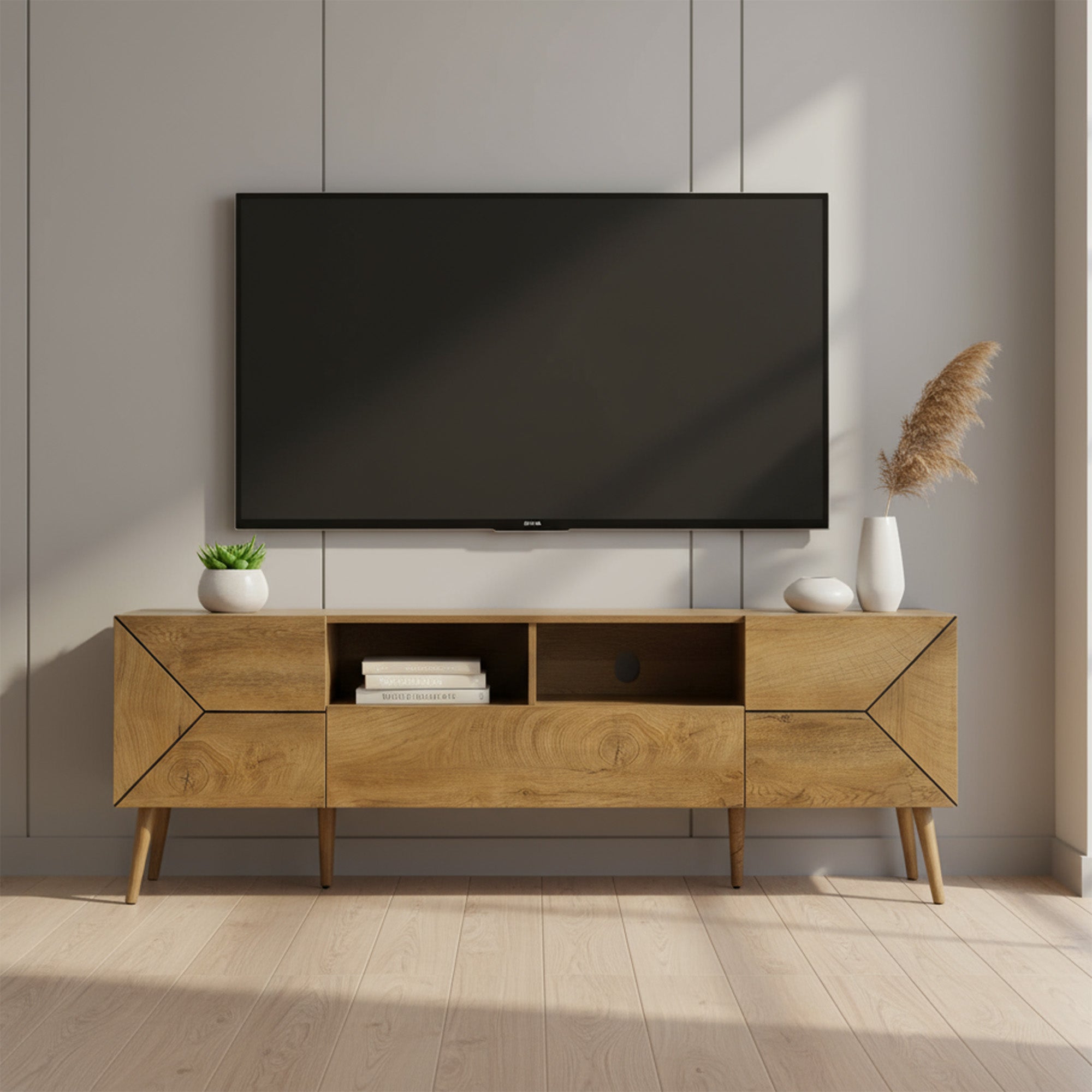 Amance - Meuble de TV - Noyer - 72 po