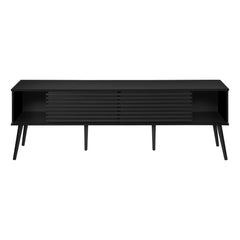 TV Stand - Eva - Black - 72 in