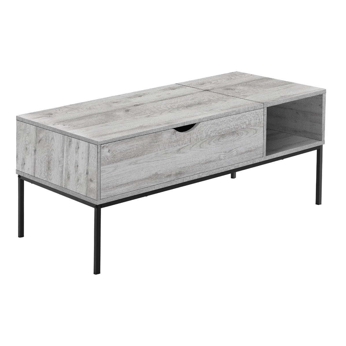 Henry - Coffee Table With Lift Top - Grey