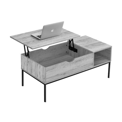Henry - Coffee Table With Lift Top - Grey
