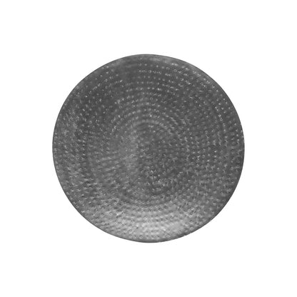 Margaux - Side Table - Drum Metal Chrome End Table