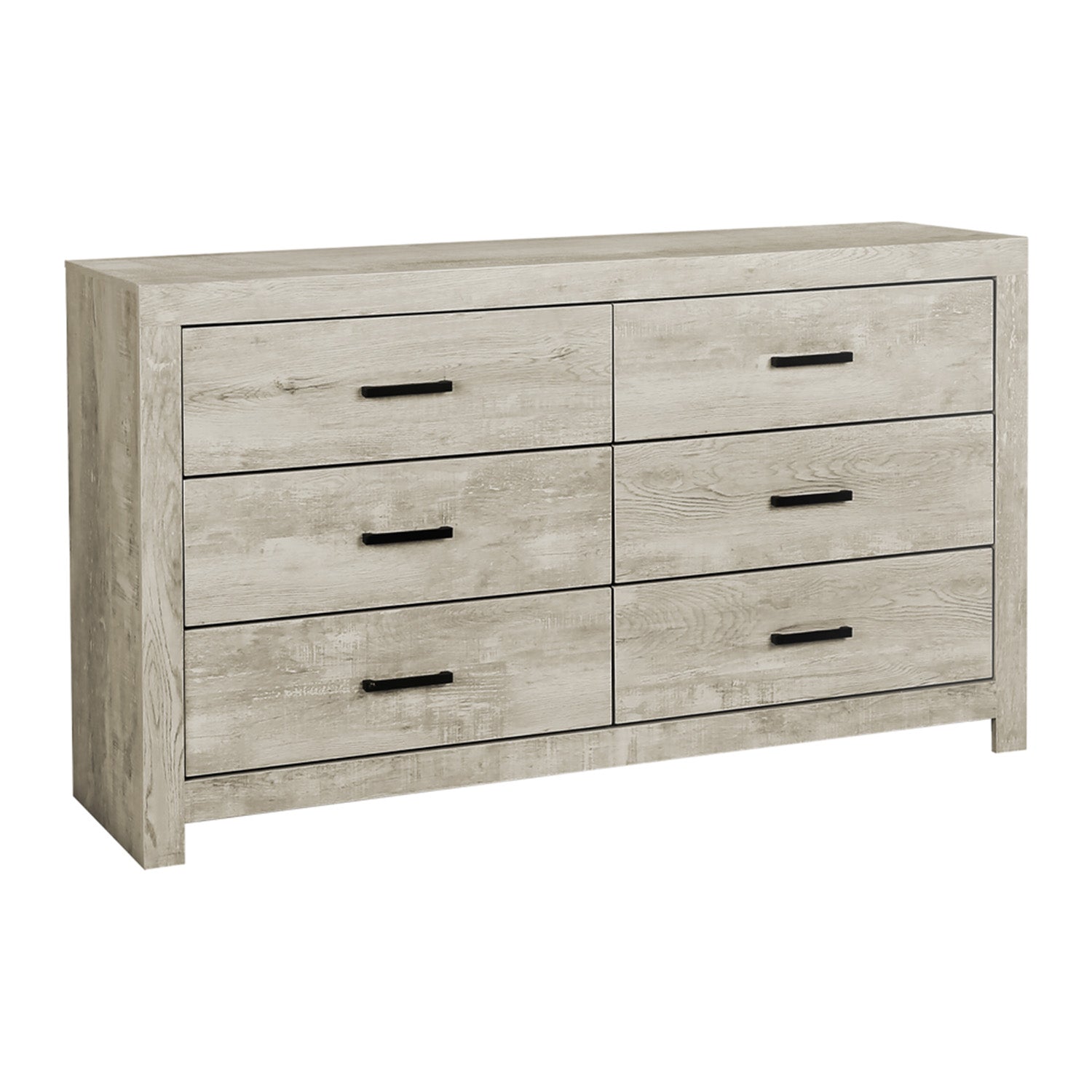 Meliora - 6 Drawer Dresser - Bleached Oak