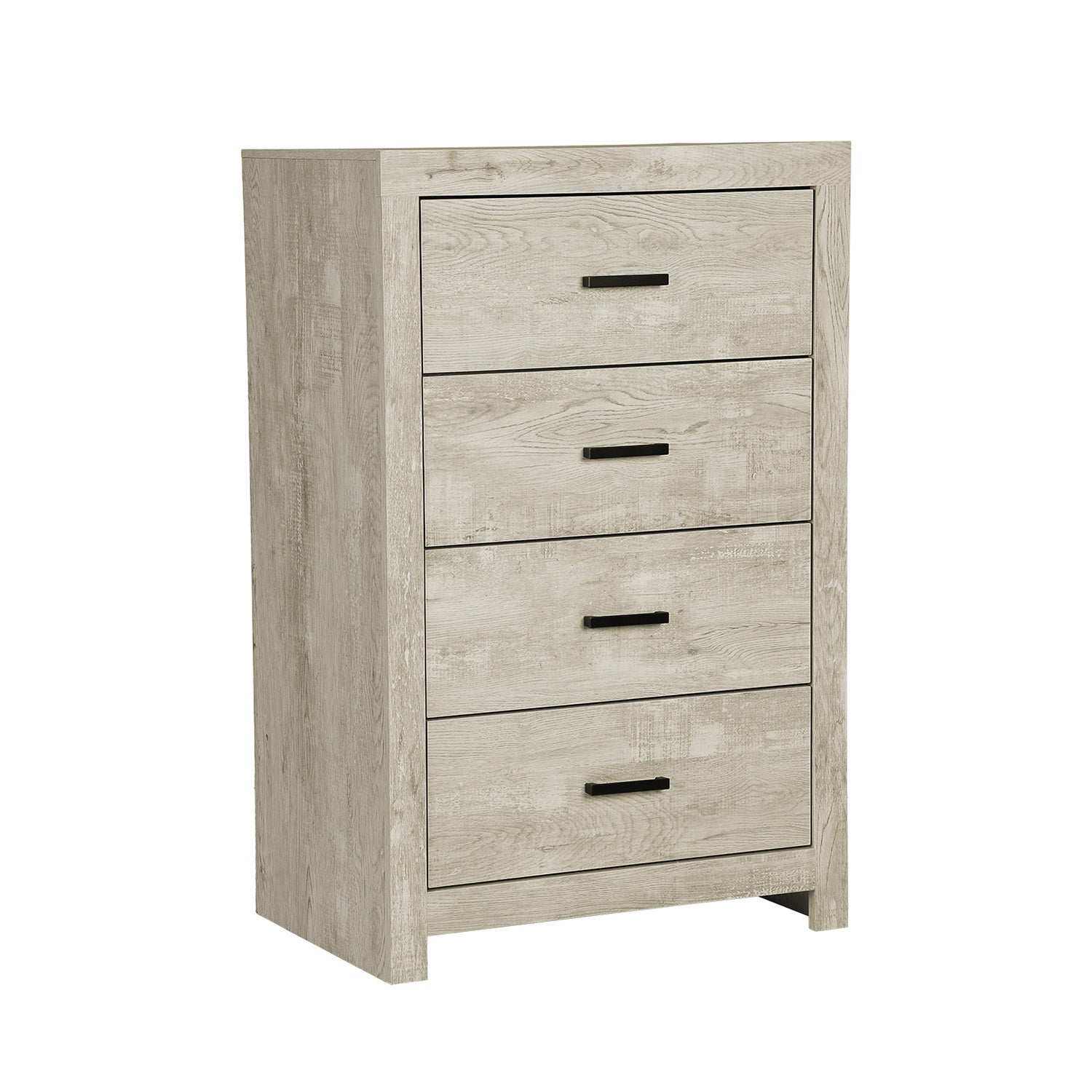 Meliora - 4 Drawer Chest - Bleached Oak