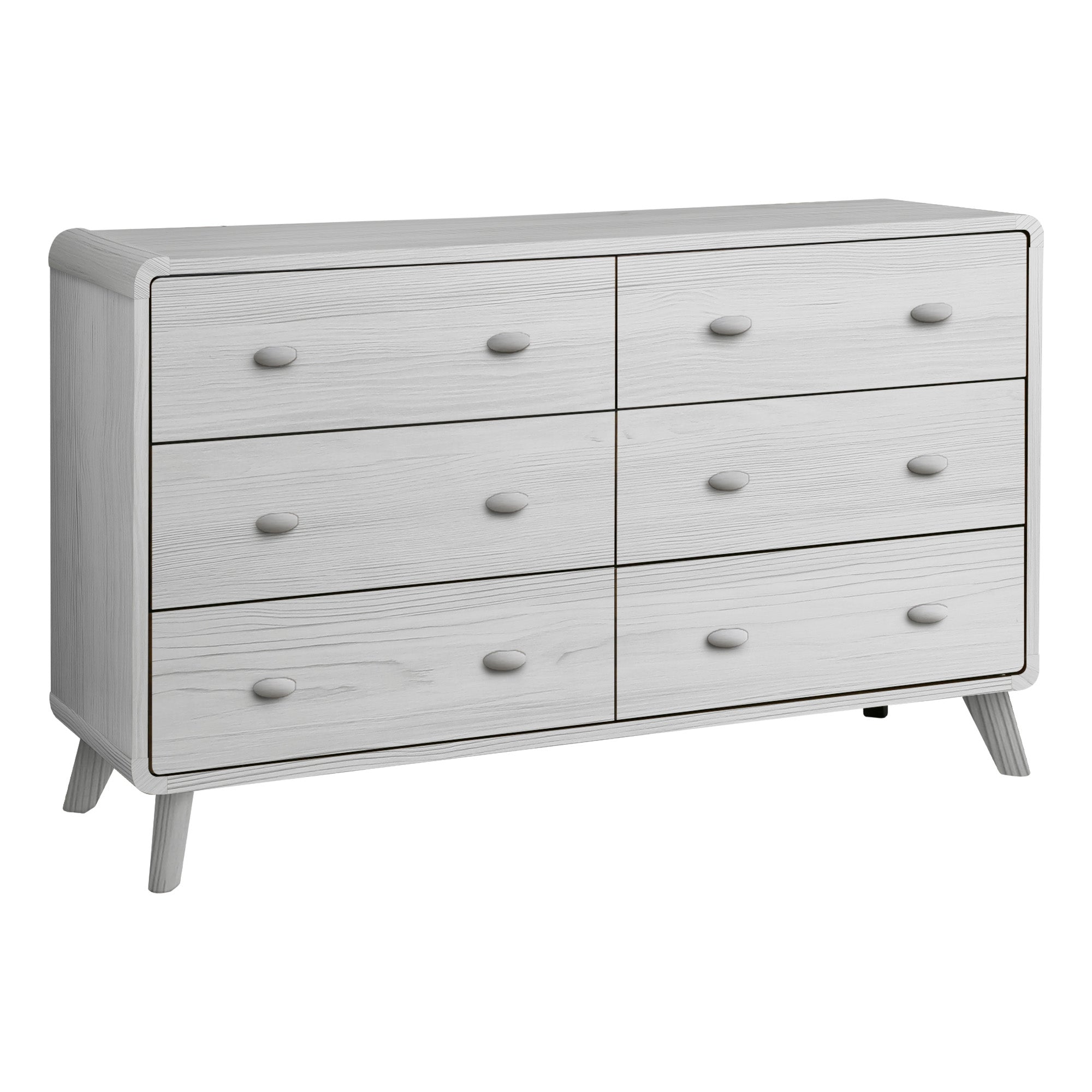 Jolen - 6 Drawers Dresser - Grey Oak
