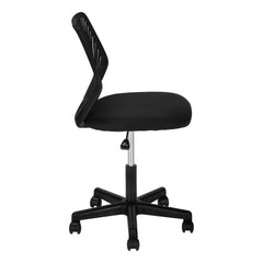Chaise De Bureau - Noir / Base Noir / Roulettes
