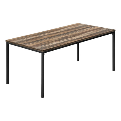 Armand - Ensemble table de salon - Faux Bois Brun