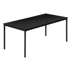 Table Set - 3pcs / Black / Black Metal