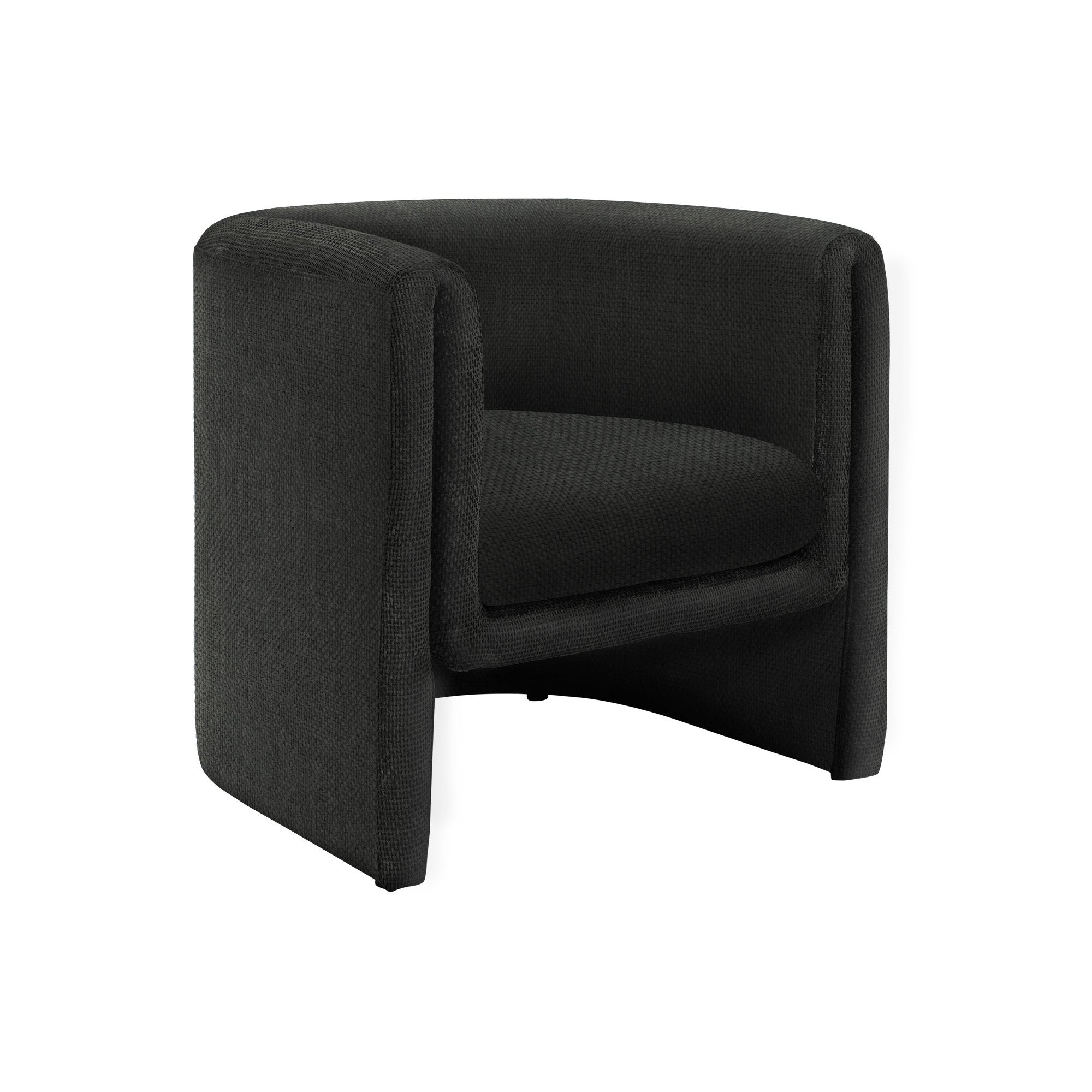 Anita - Accent Chair - Black Fabric