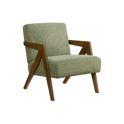 Alora - Chaise d'appoint - Tissu Vert