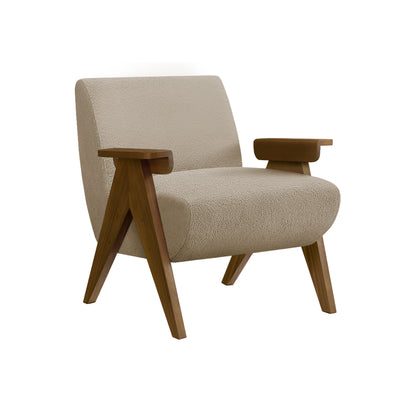 Brava - Chaise d'appoint - Tissu Beige