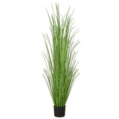 Plante Artificielle - 47"H / Gazon Interieur Pot 5"