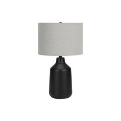 Table Lamp - 24"H / Concrete Black / Gray