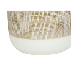 Table Lamp - 27"H / Ceramic Cream / Beige