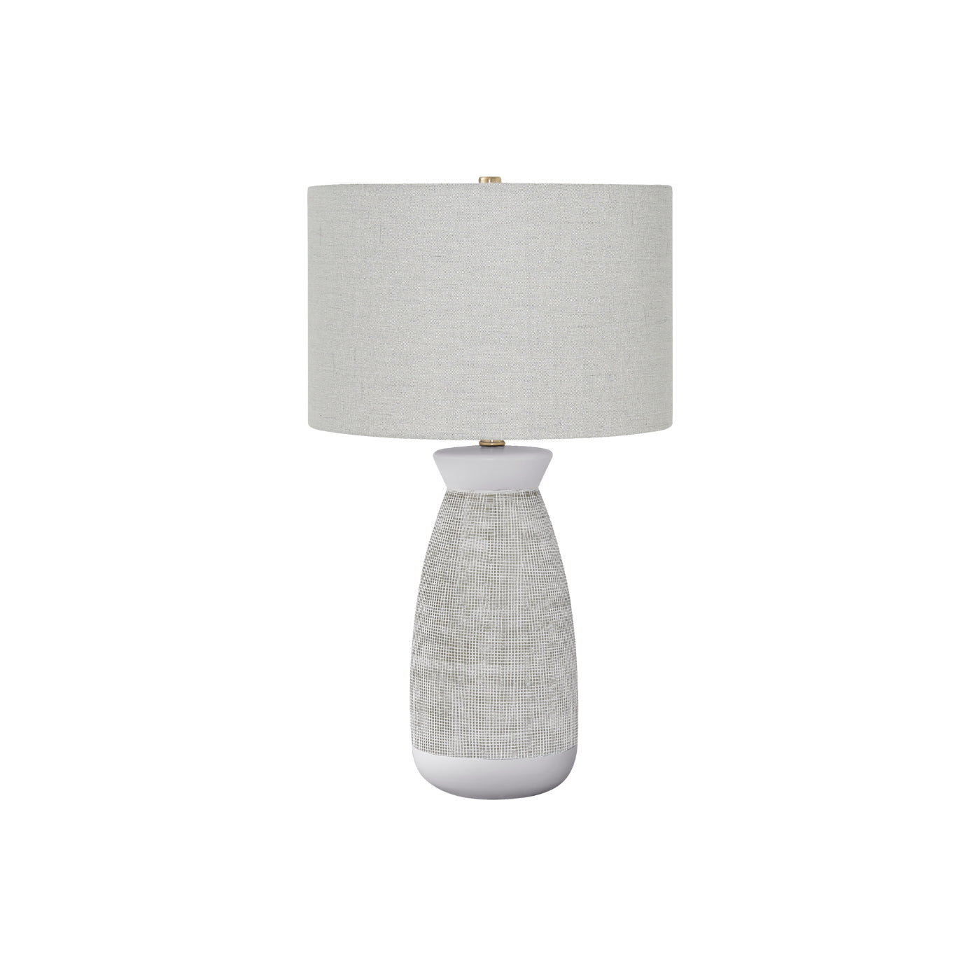 Table Lamp - 27"H / Ceramic Gray / Gray