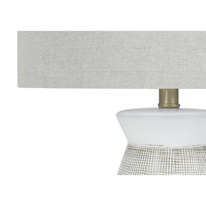 Table Lamp - 27"H / Ceramic Gray / Gray
