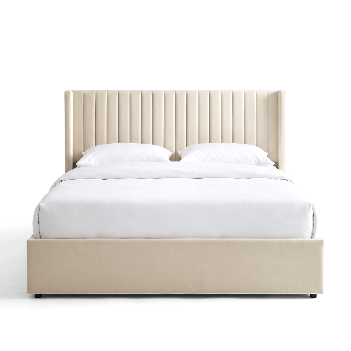 Bena - Lit Double - Velour Beige