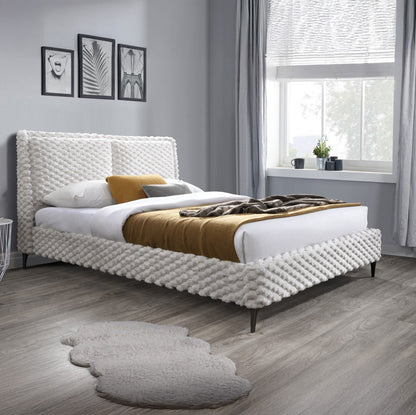 Rovena - Queen Bed - Beige
