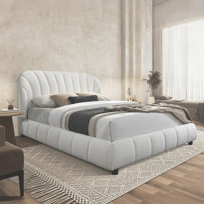Nado - Queen Bed - Beige