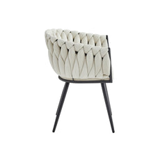 Skye - Dining Chair - Beige Velvet