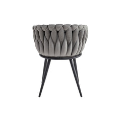 Skye - Dining Chair - Grey Velvet