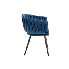 Skye - Dining Chair - Blue Velvet