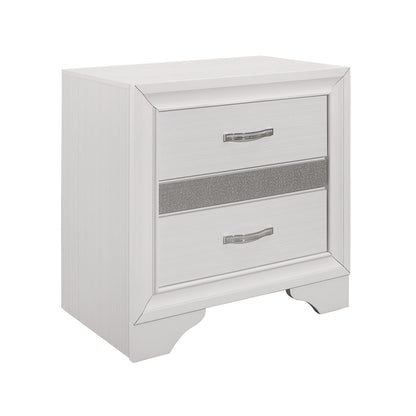 Luster - Table de chevet - Blanc