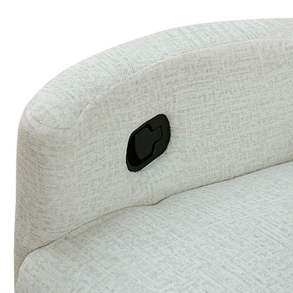 Dancy - Fauteuil inclinable pivotant - Beige