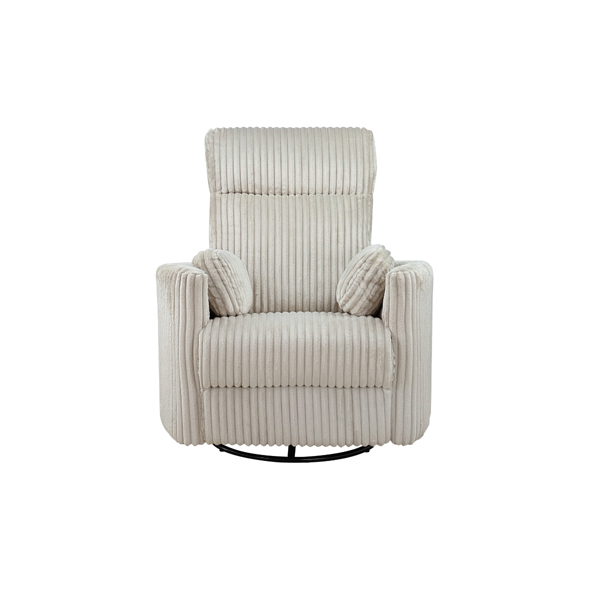 Dancy - Fauteuil inclinable pivotant - Ivoire Corduroy