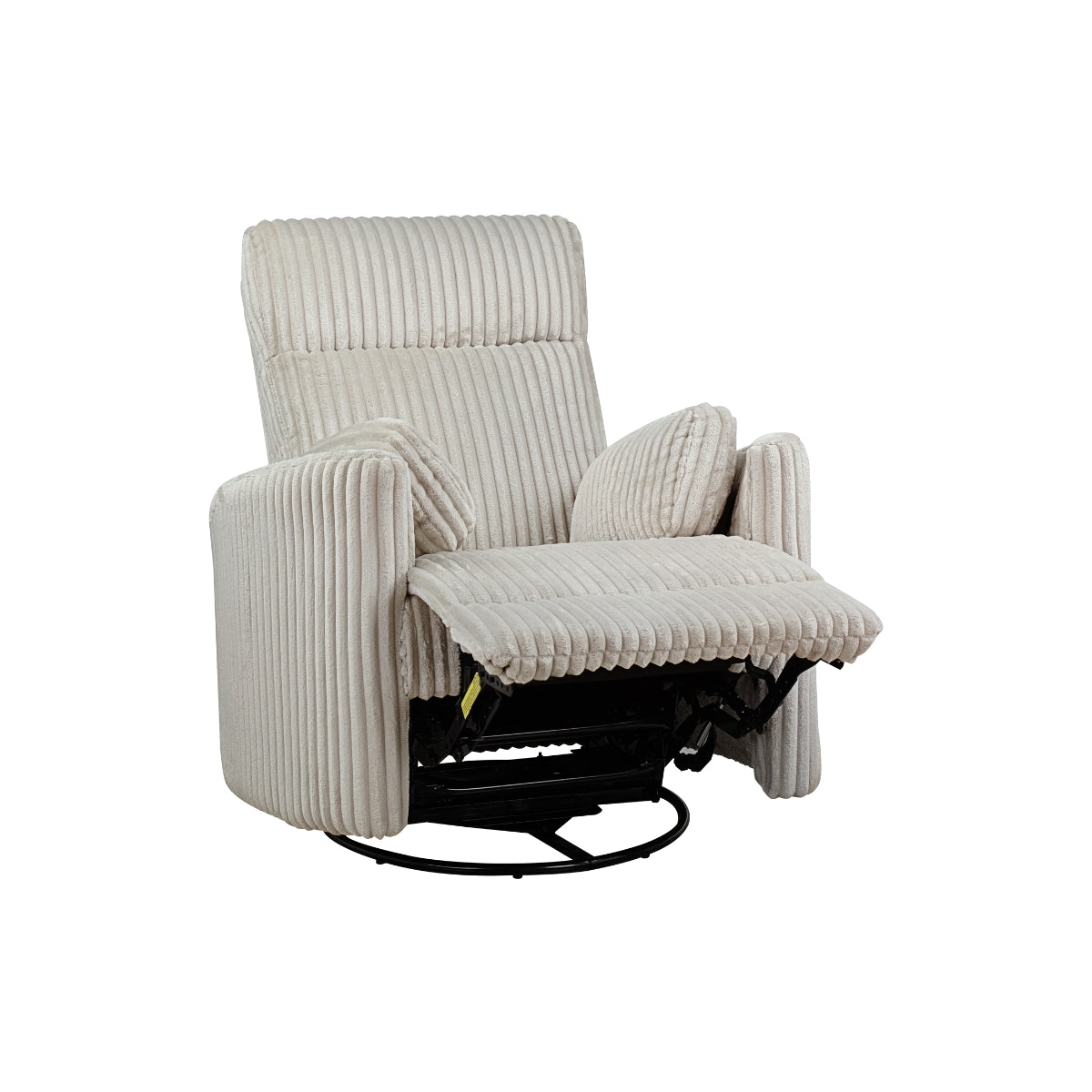 Dancy - Fauteuil inclinable pivotant - Ivoire Corduroy