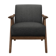 Accent Chair - Damala - Dark Gray Fabric