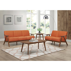 Sofa - Damala - Orange Fabric