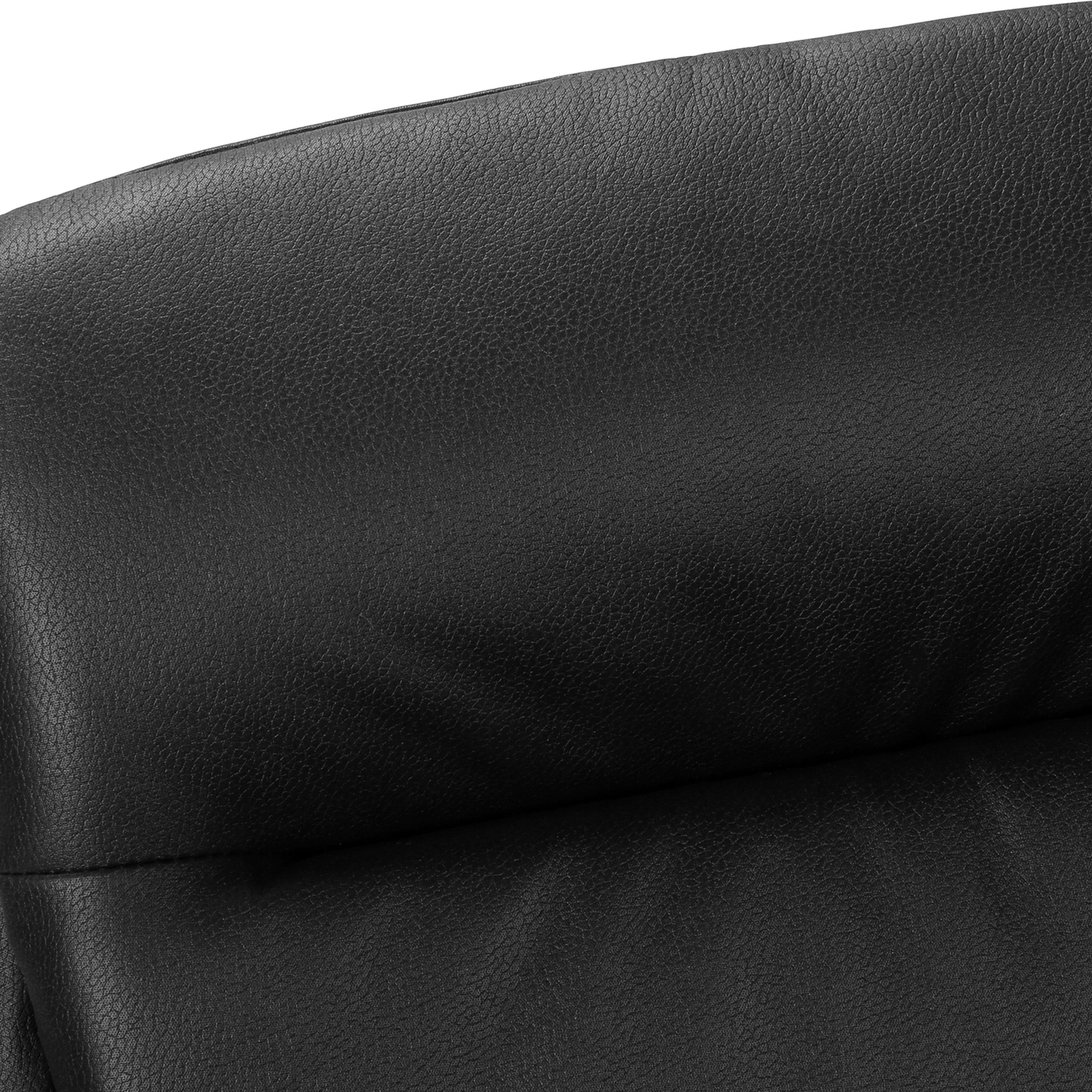 Jerry - Dining Chair - Black PU Leather