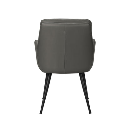 Jerry - Dining Chair - Grey PU Leather
