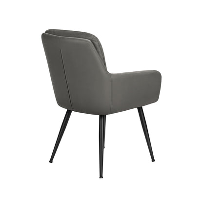 Jerry - Dining Chair - Grey PU Leather