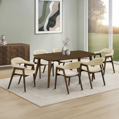 Oslo/Floriane - Ensemble De Salle À Manger - Noyer et Sable