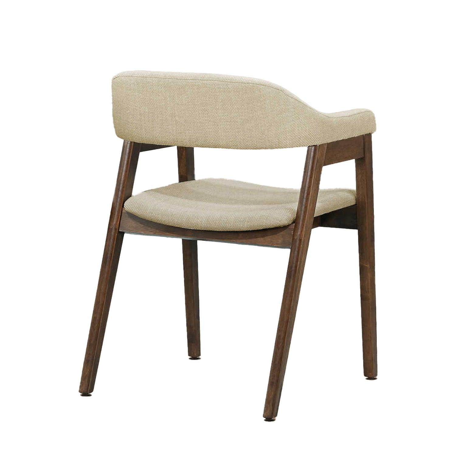 Floriane - Dining Chair - Walnut and Sand