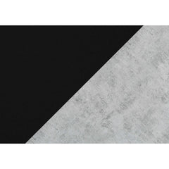 Table D'appoint - 36"L / Console Noir / Simili-Ciment