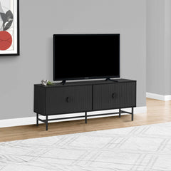 TV Stand - Evora - Black - 60 in