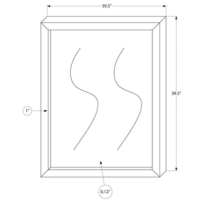 Meliora - Mirror - Bleached Oak