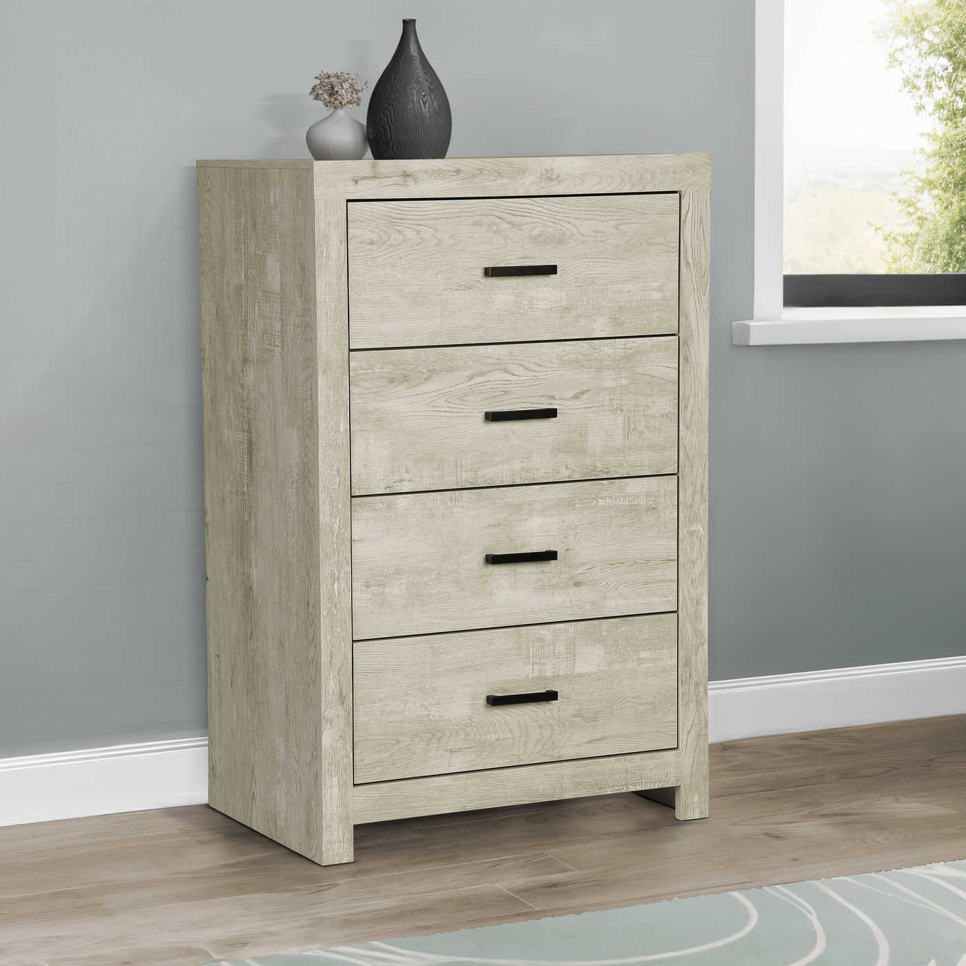 Meliora - Bedroom Set - Bleached Oak