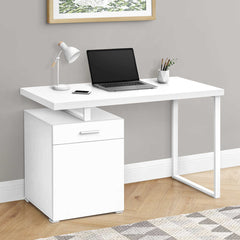 Computer desk - 48 in - 1 drawer and 1 door 