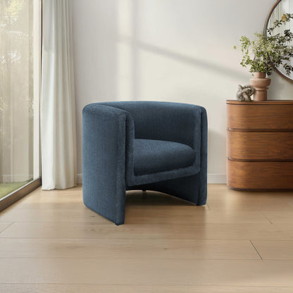 Anita - Accent Chair - Blue Fabric
