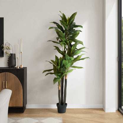 Artificial Plant - 83"H / Dracaena Indoor Pot 8"